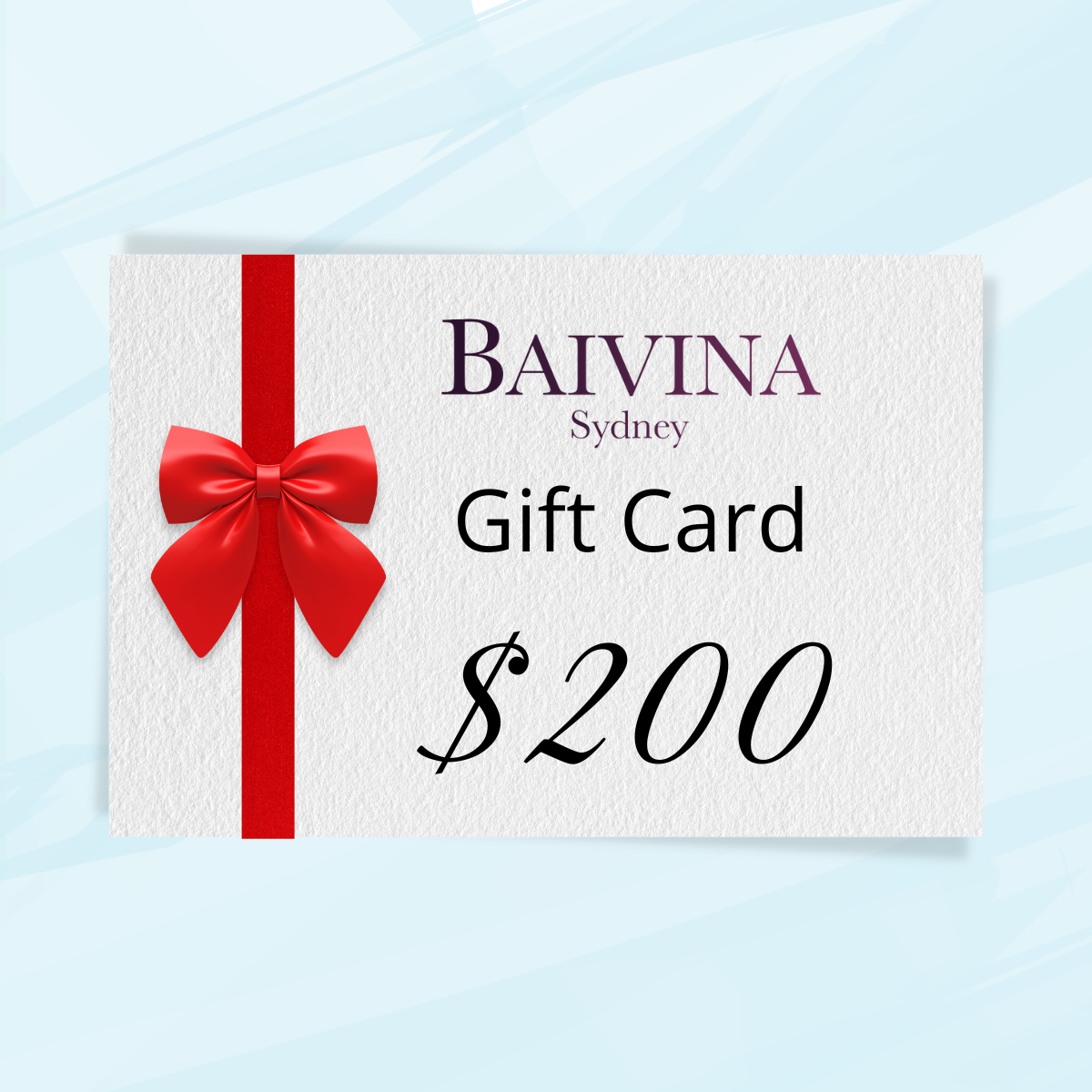 Baivina Jewellers eGift Card