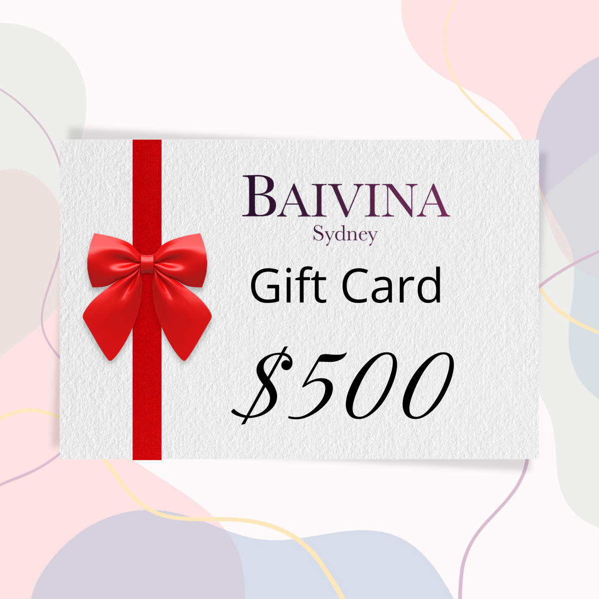 Baivina Jewellers eGift Card