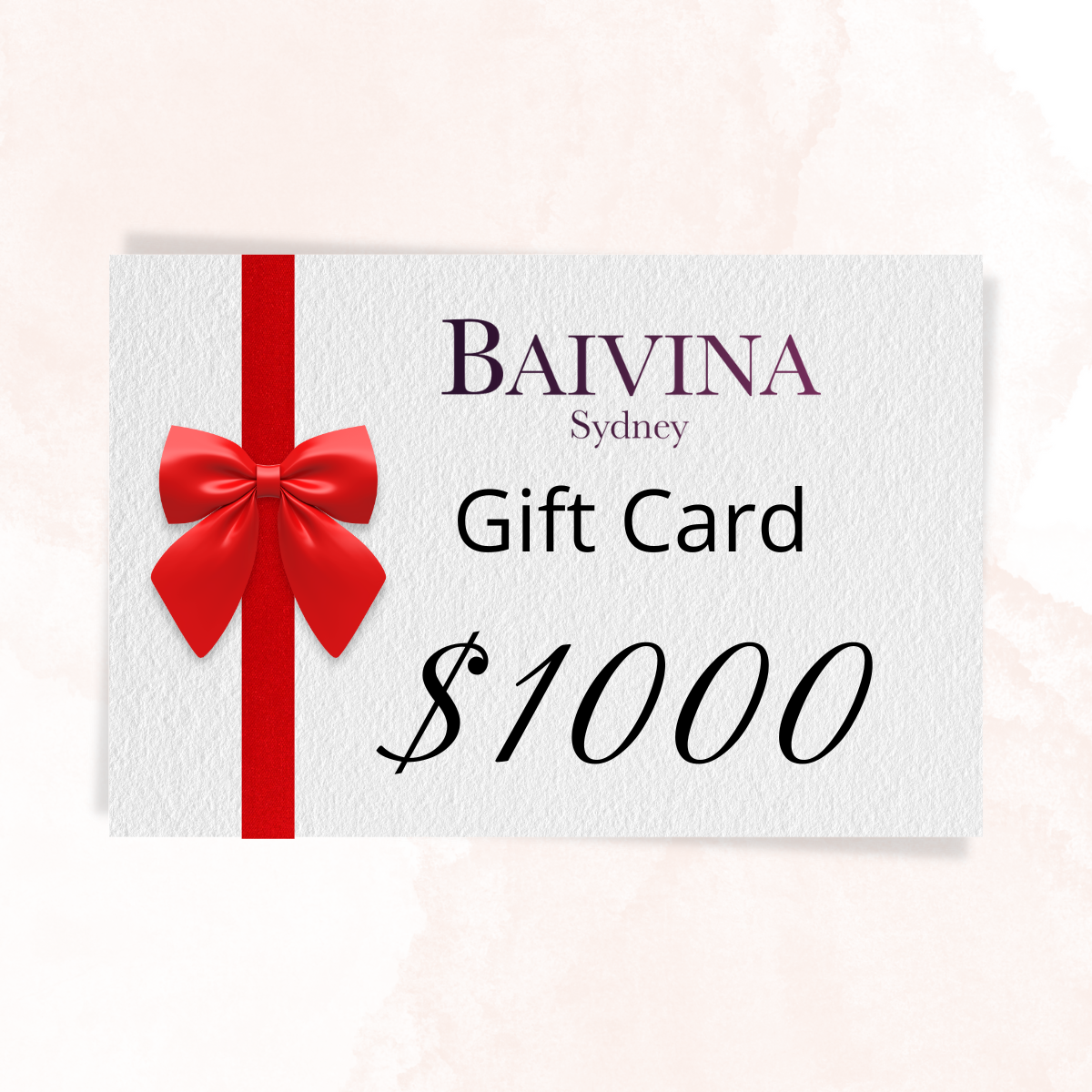 Baivina Jewellers eGift Card