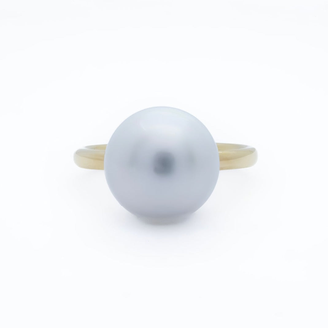 18K Yellow Gold Paspaley Pearl Ring