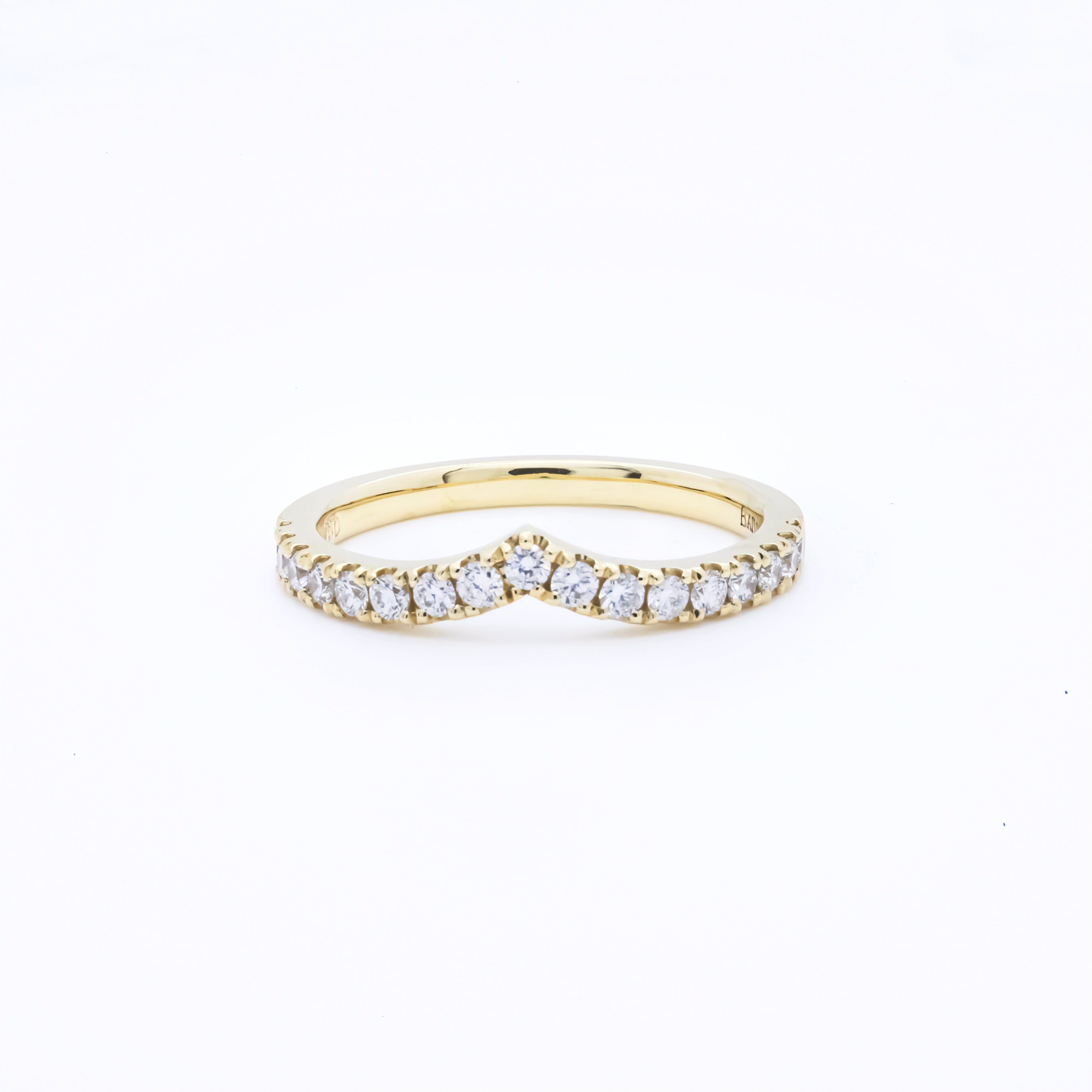 RING | 18K Yellow Gold Diamonds Ring