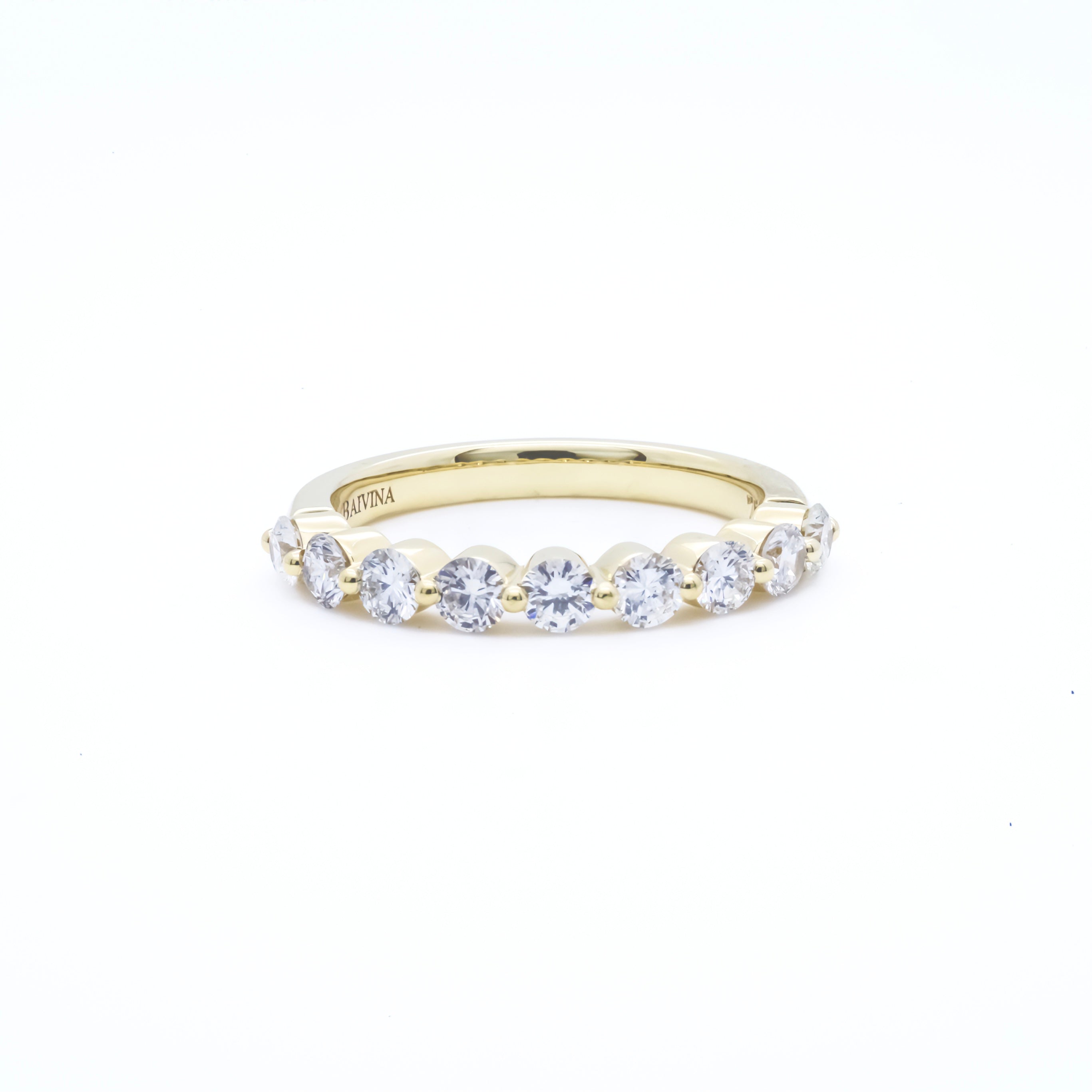 RING | 18K Yellow Gold Diamond Ring with 0.63ct Diamonds