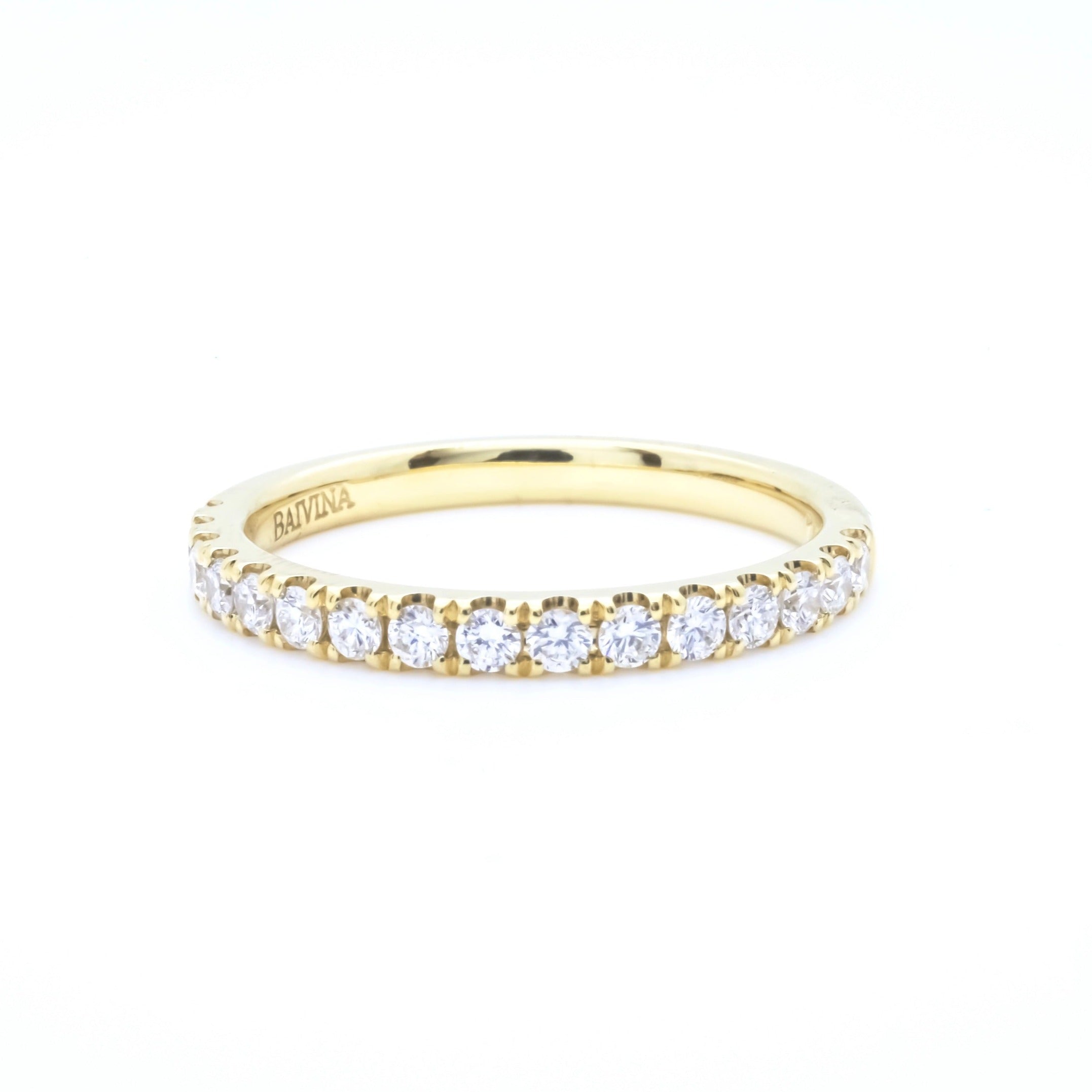 18K Yellow Gold Ring with 0.40ct Diamonds