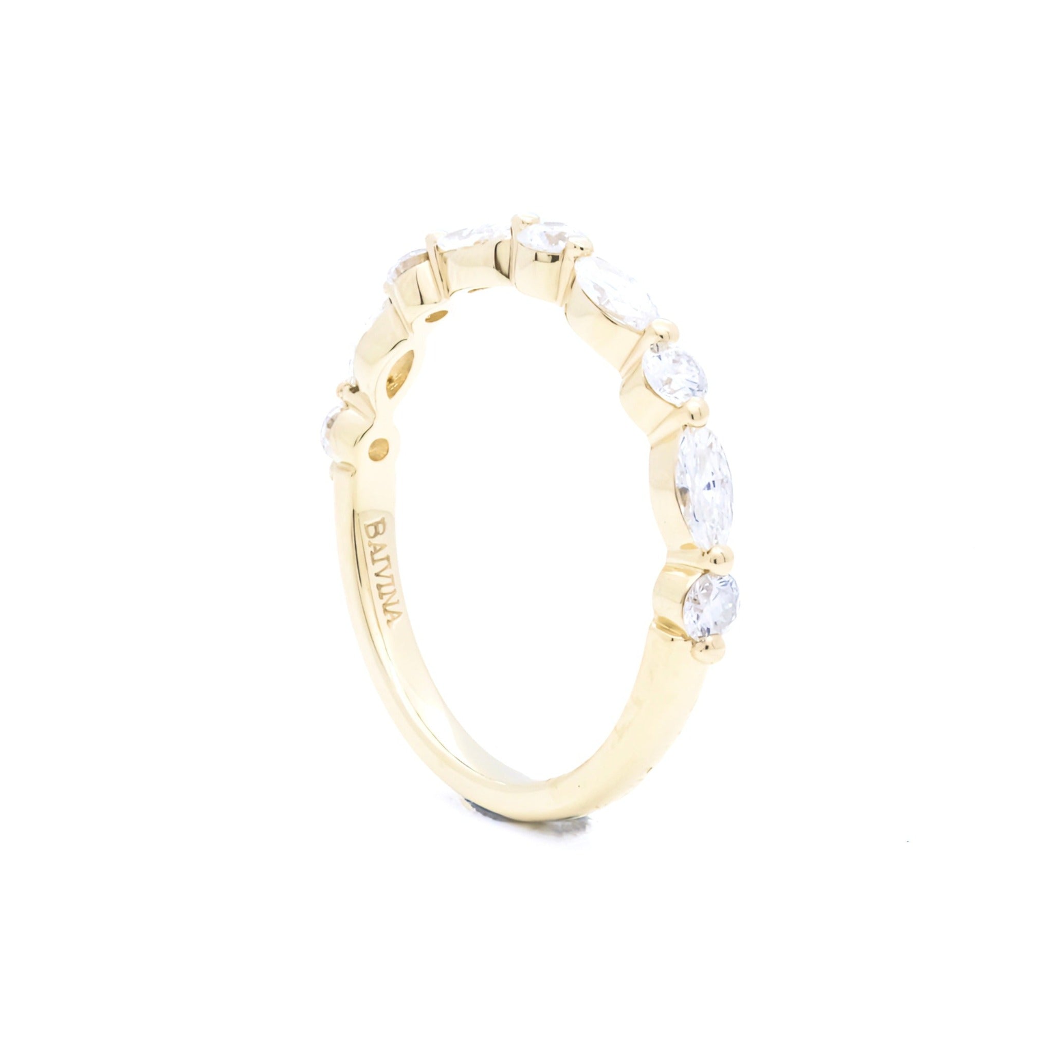 RING | 18K White and Yellow Gold Diamonds Ring