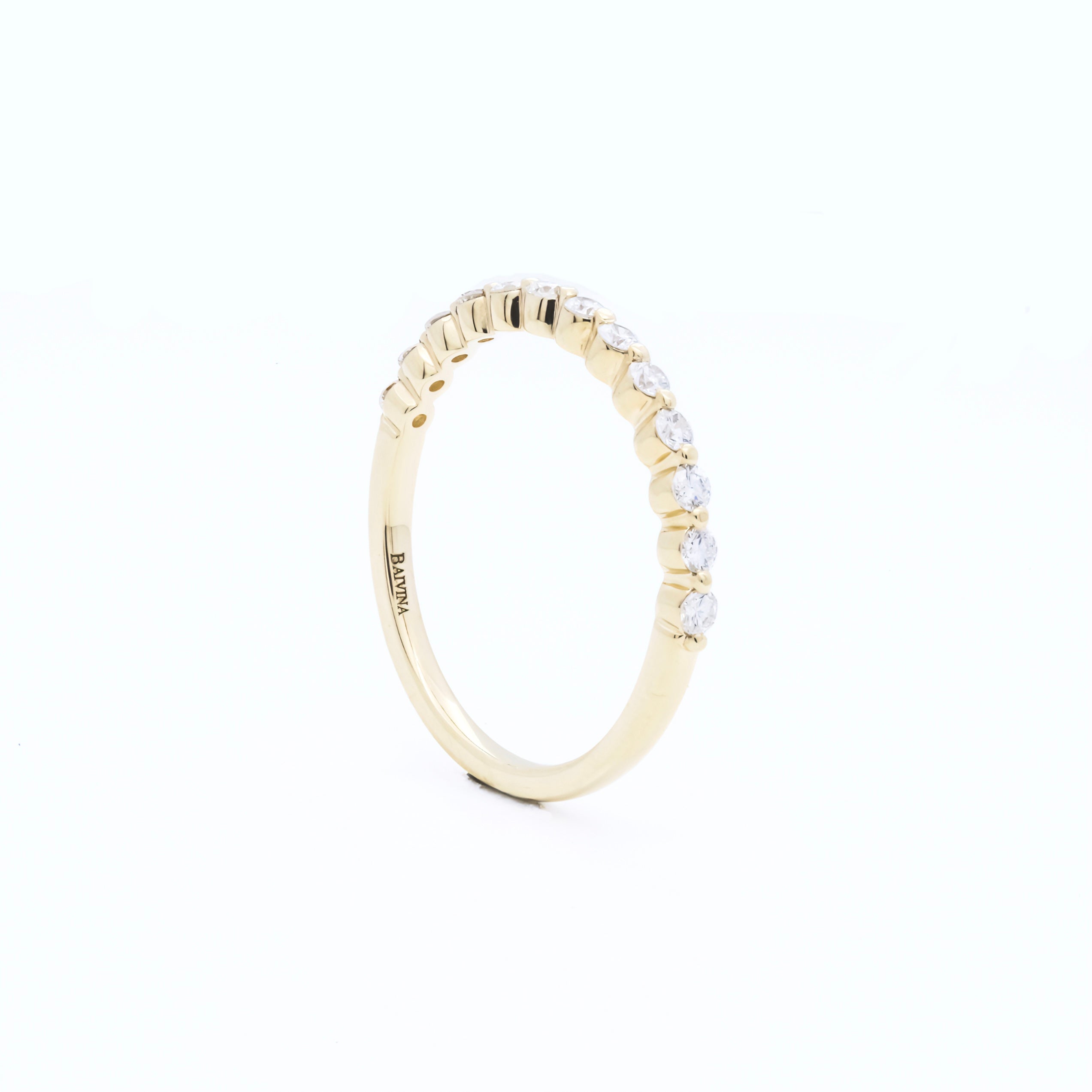 RING | 18K Yellow Gold Diamonds Ring